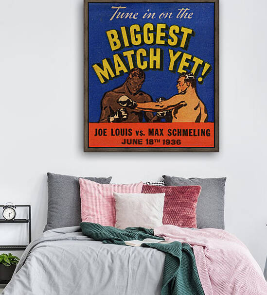 1936 Biggest Match Yet Joe Louis Fight by Row One Brand