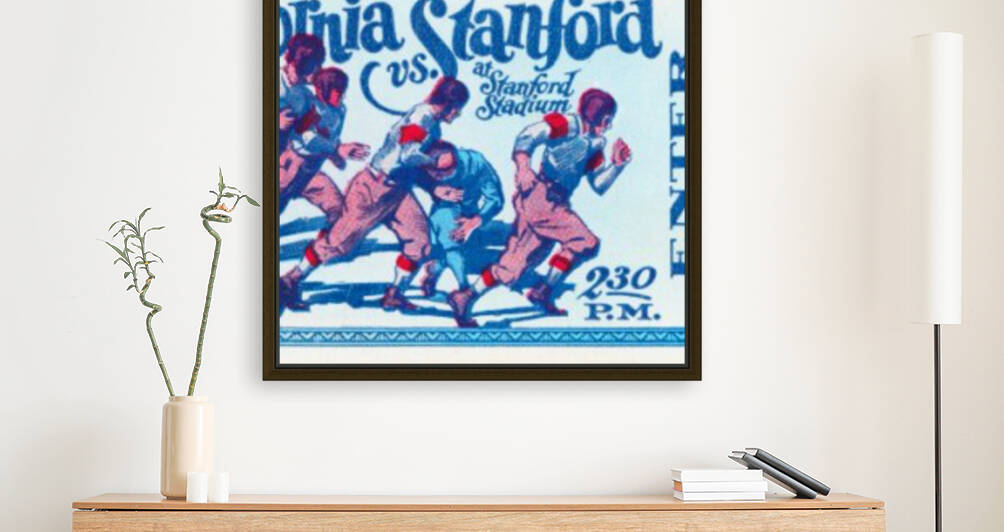 1929 California Bears at Stanford Indians by Row One Brand