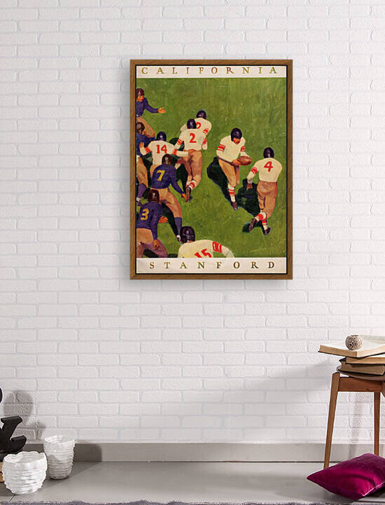 1927 California vs. Stanford by Row One Brand