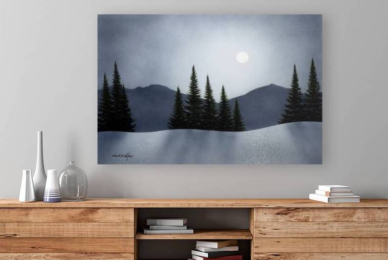 Islands In The Snow by Frank Wilson