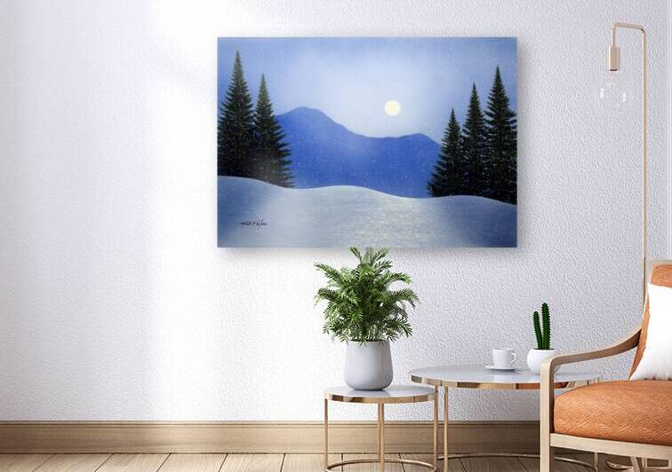 Winter Moonrise  by Frank Wilson