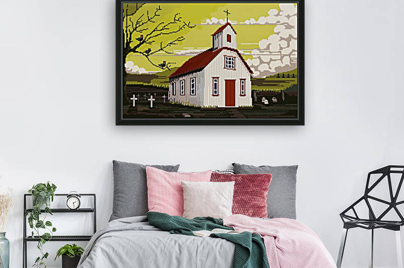 Church Iceland by Archipicsstore