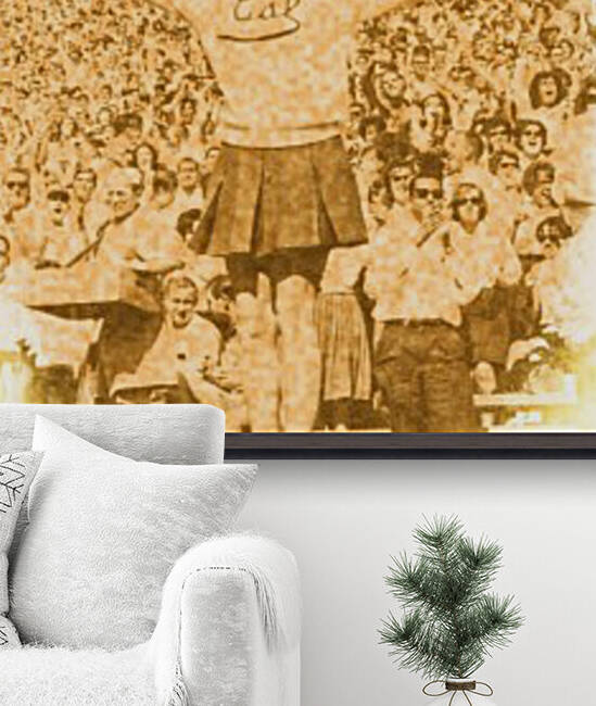 Cal Bear Cheerleader by Row One Brand