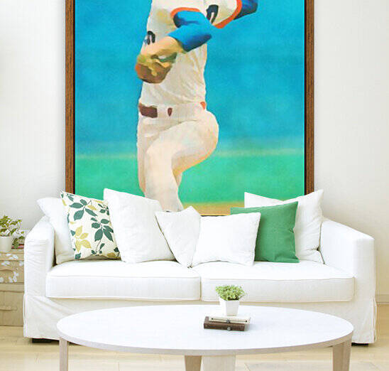 Vintage Atlanta Braves Baseball Wall Art_Atlanta Home Decor Ideas for Sports Fans by Row One Brand