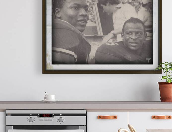 1982 Bo Jackson Auburn Football Photo Art by Row One Brand