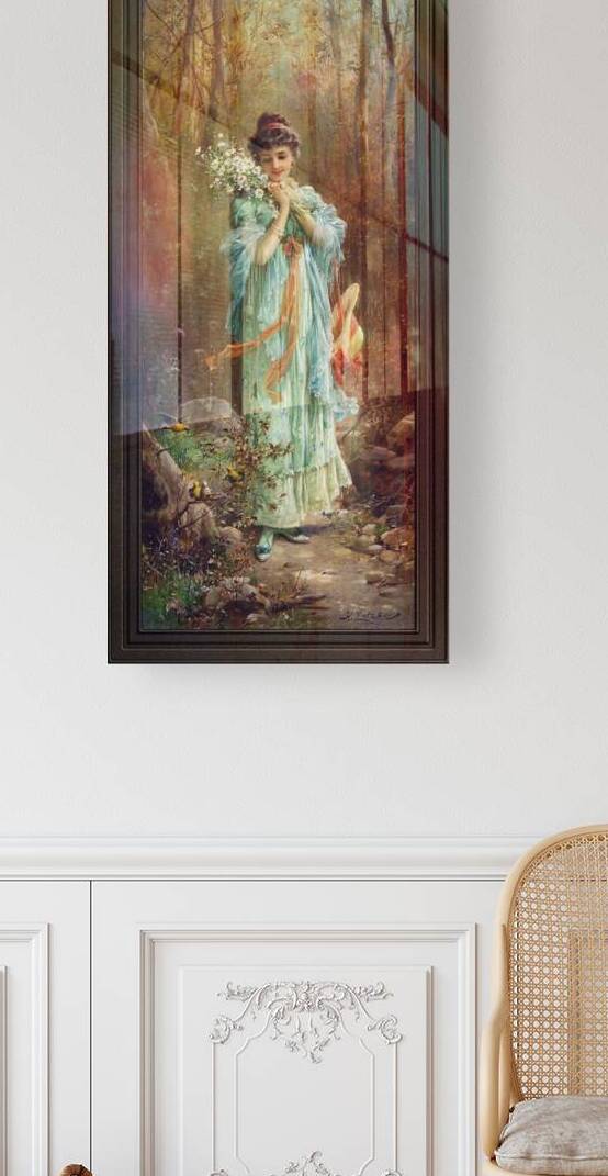 Walk Through The Forest by Hans Zatzka by xzendor7