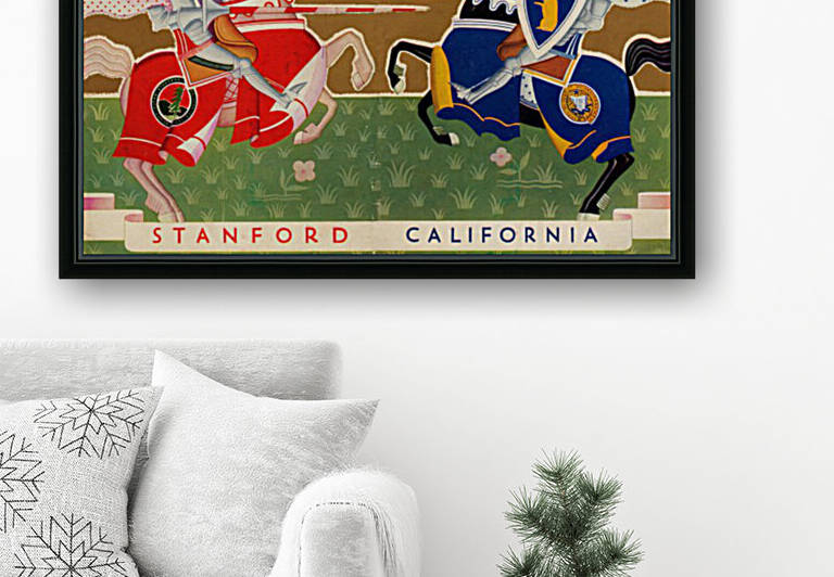 1931 Stanford vs. California by Row One Brand