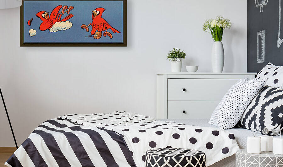 Vintage St. Louis Cardinals Cartoon by Row One Brand