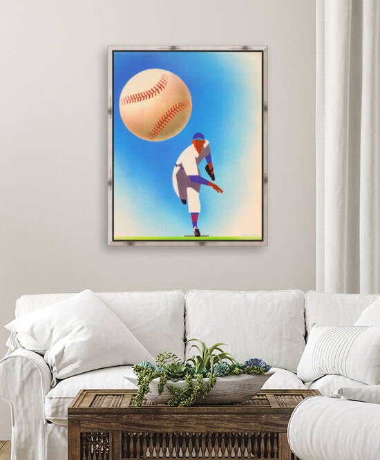 Otis Shepard Standalone Pitcher Art by Row One Brand