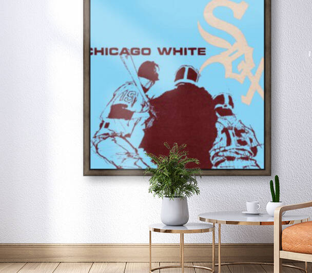 Chicago White Sox Baseball Poster Fine Art by Row One Brand