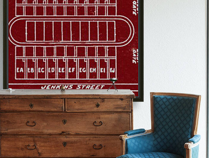 1930 Owen Field Map by Row One Brand