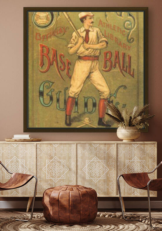 1903 Spalding Baseball Guide Wall Art by Row One Brand
