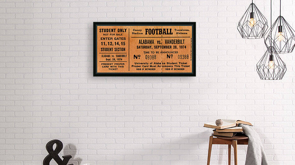 1974 Alabama Student  by Row One Brand