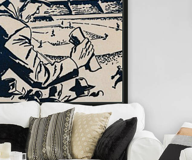 Upper Deck of a Baseball Stadium by Row One Brand