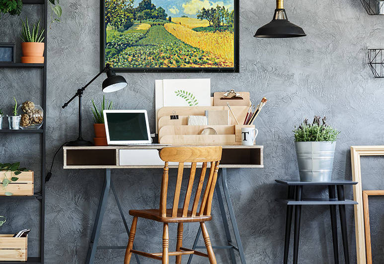 Grain fields on the hills of Argenteuil by Sisley