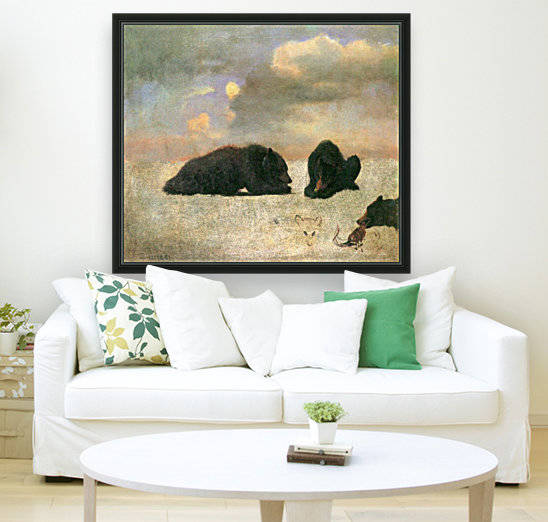 Grizzly Bears by Bierstadt