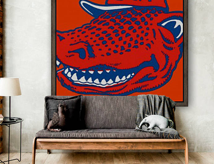 Vintage Florida Gators Print by Row One Brand