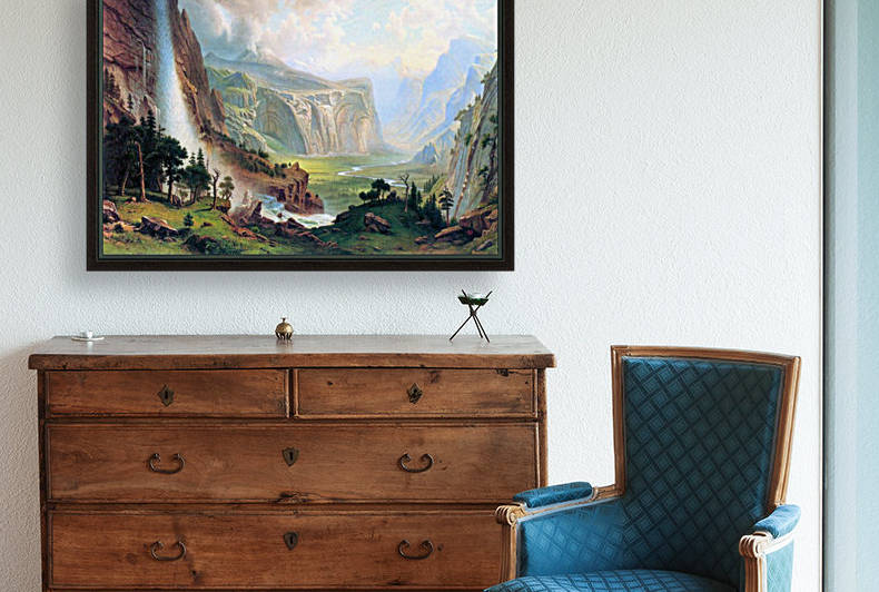 Half Dome in Yosemite by Bierstadt