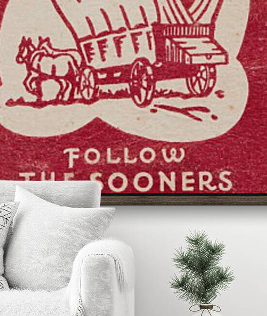 Follow The Sooners  by Row One Brand