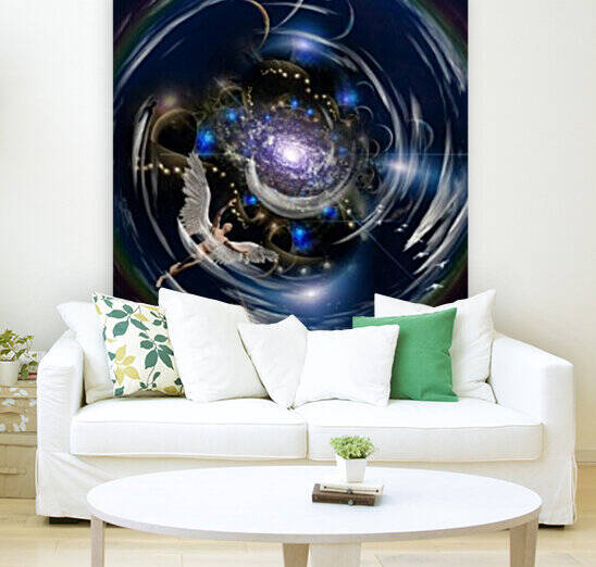 Angel in Tunnel by Bruce Rolff