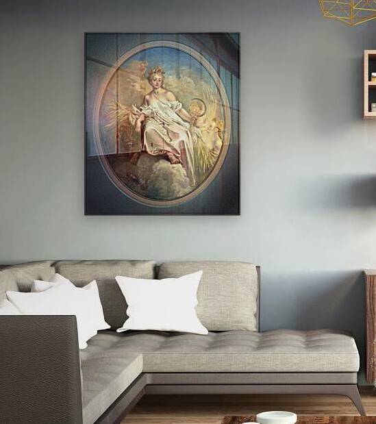 Ceres Summer by Antoine Watteau Old Masters Reproduction by xzendor7