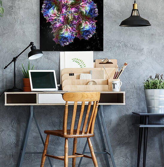 Rainbow Rose by Lee Garrett