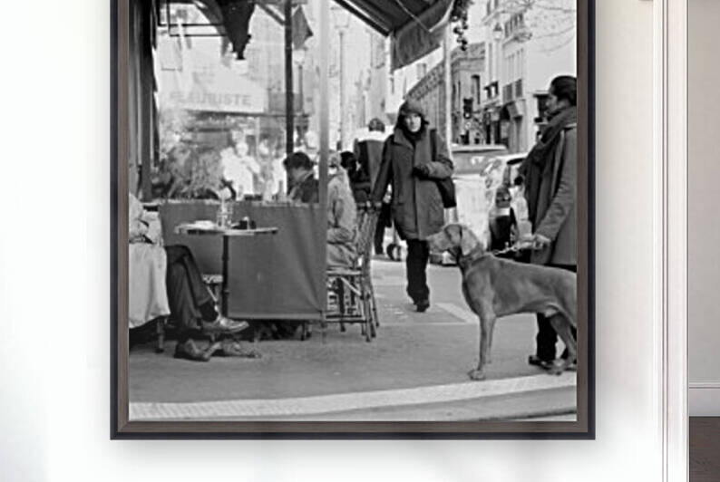 Street Life in Le Marais by Bill Osuch