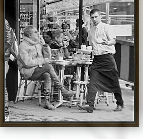 Cafe en face de Drouot by Bill Osuch