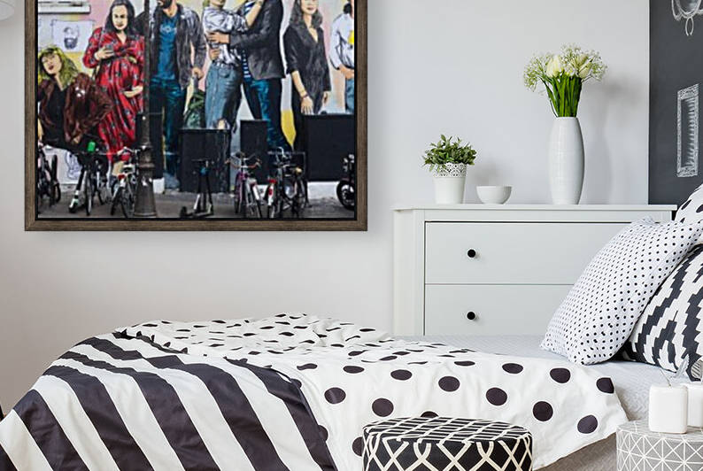 Dans Le Marais by Bill Osuch