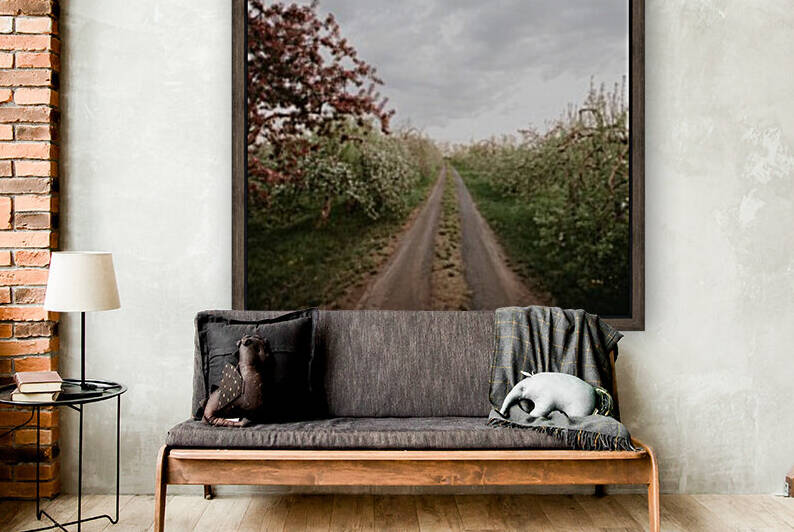 Chemin fleuri by StephanieAllard