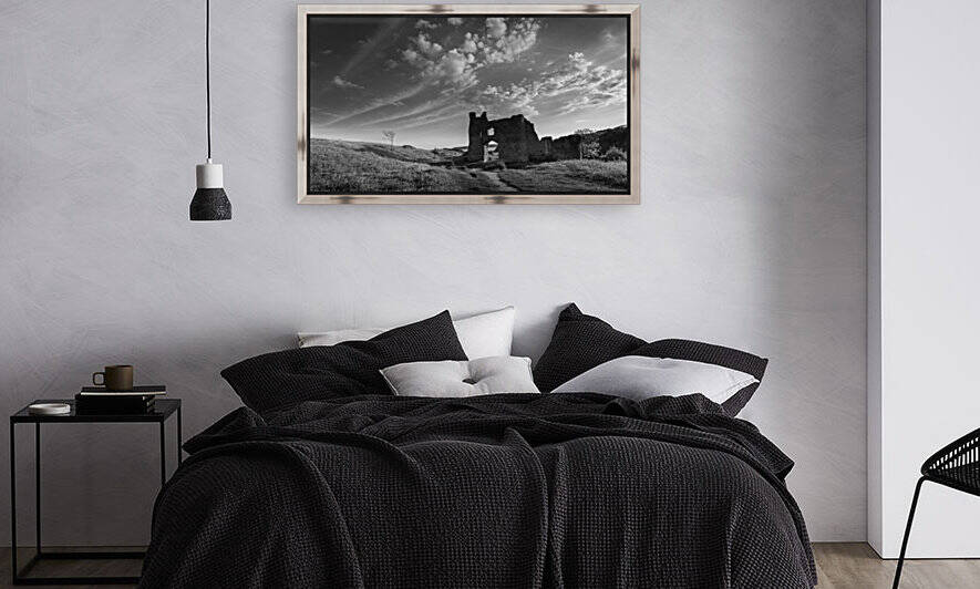 Pennard castle Gower by Leighton Collins