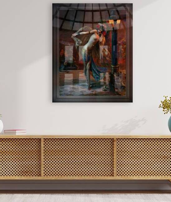 Dance of the Seven Veils by Gaston Bussiere Classical Art Old Masters Reproduction by xzendor7