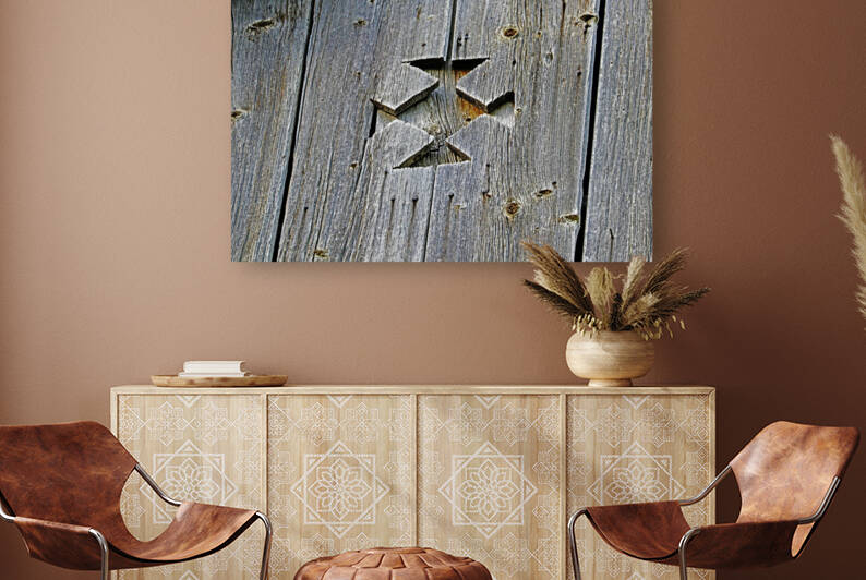 Rustic Celtic Cross by Deb Oppermann