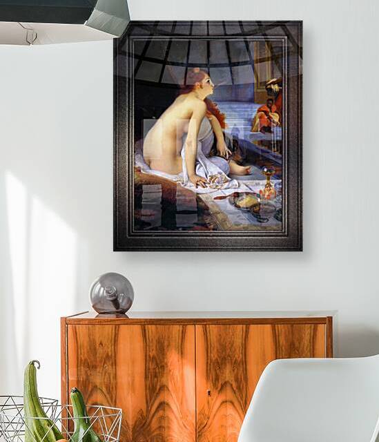 The White Slave by Jean-Jules-Antoine Lecomte du Nouy Classical Fine Art Reproduction by xzendor7