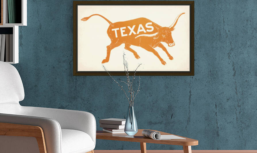 1920s Texas Longhorn Wall Art by Row One Brand