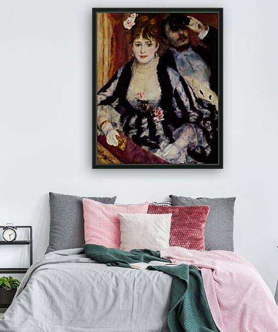 Pierre Auguste Renoir: La Loge HD 300ppi by Stock Photography