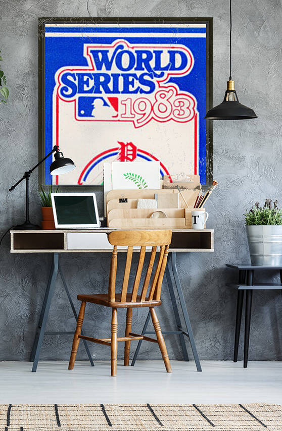 1983 world series philadelphia phillies deluxe box ticket stub by Row One Brand