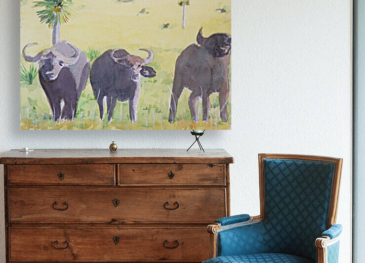 East Africa Buffalo by Adrian Butt