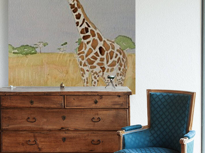 East Africa Giraffe by Adrian Butt