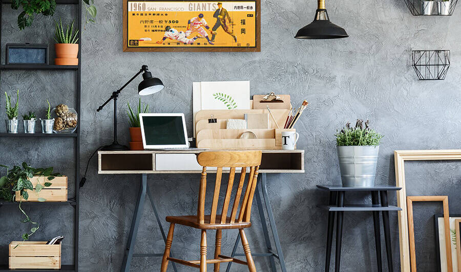 1960 San Francisco Giants Tour of Japan Ticket Stub Art by Row One Brand