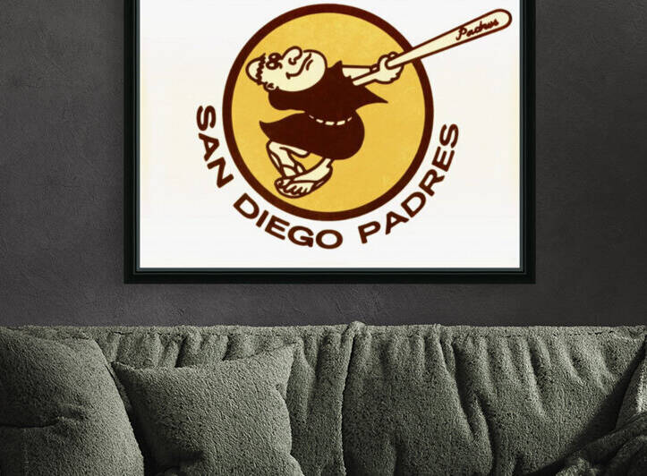 1980 Retro San Diego Padres Wall Art by Row One Brand