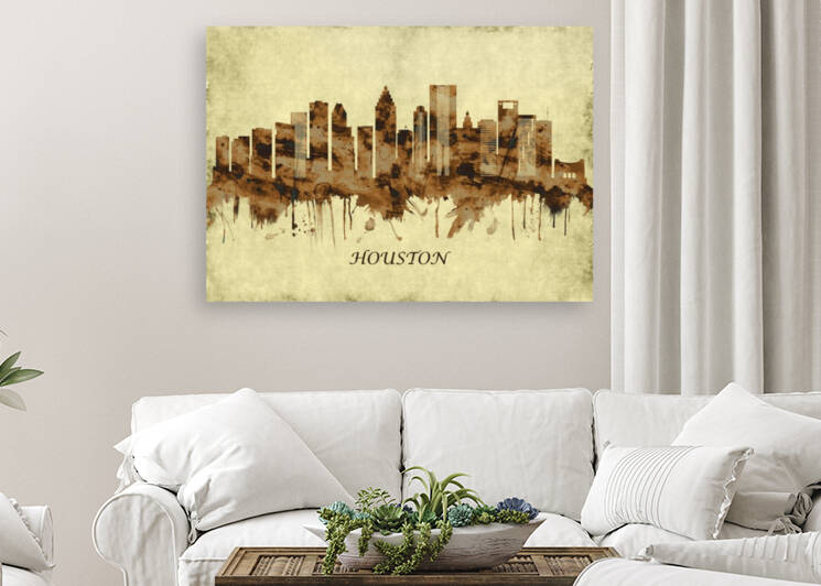 Houston Texas Cityscape by Towseef Dar