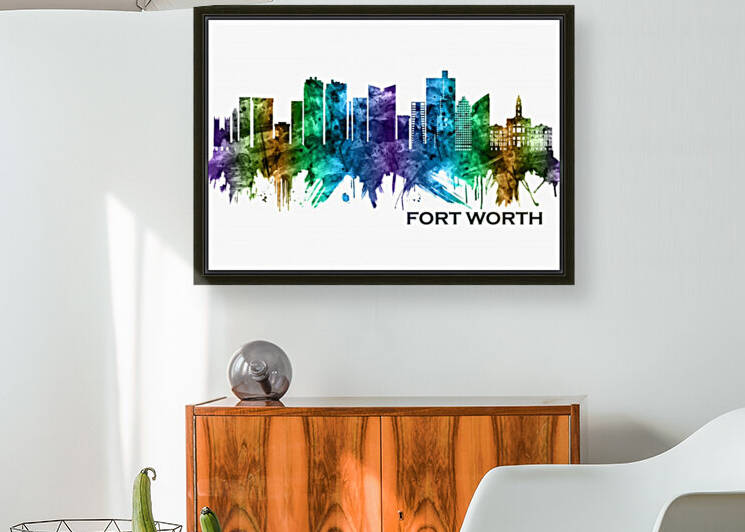 Fort Worth Texas Skyline by Towseef Dar