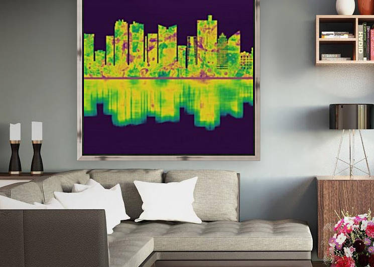 Fort Worth Texas Skyline by Towseef Dar