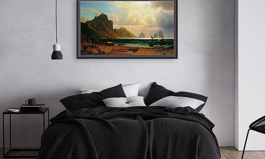 Marina Piccola Capri by Bierstadt