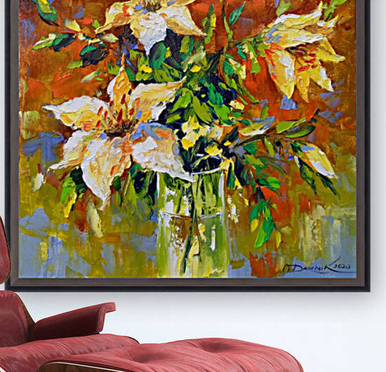 Bouquet of lilies by Olha Darchuk 