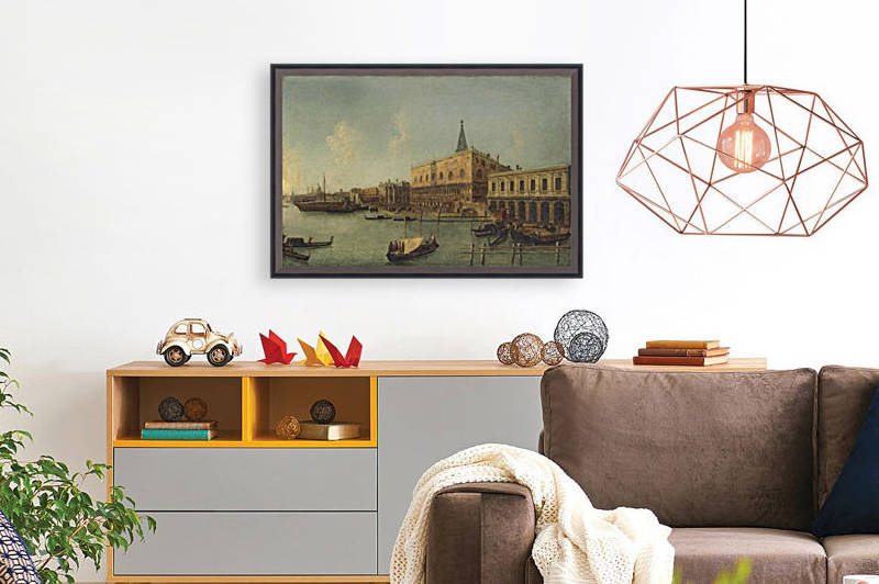 The Bacino di San Marco, Venice, with the Doge Palace by Michele Marieschi