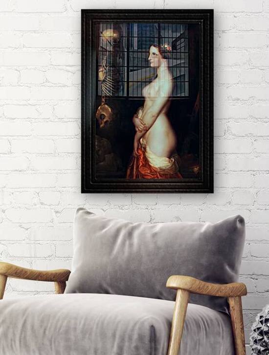 The Beautiful Rosine by Antoine Wiertz Fine Art Old Masters Reproduction by xzendor7