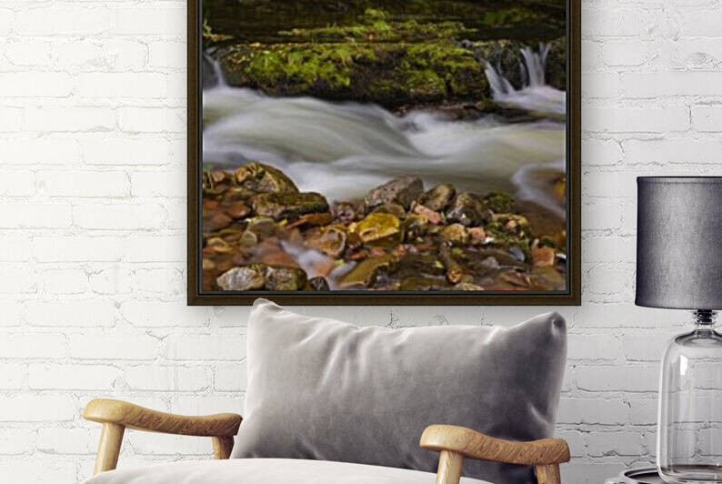 The River Tawe in Abercrave by Leighton Collins