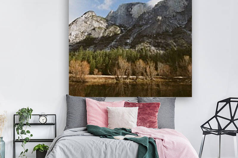 Half Dome from Mirror Lake on film by VMC Photography